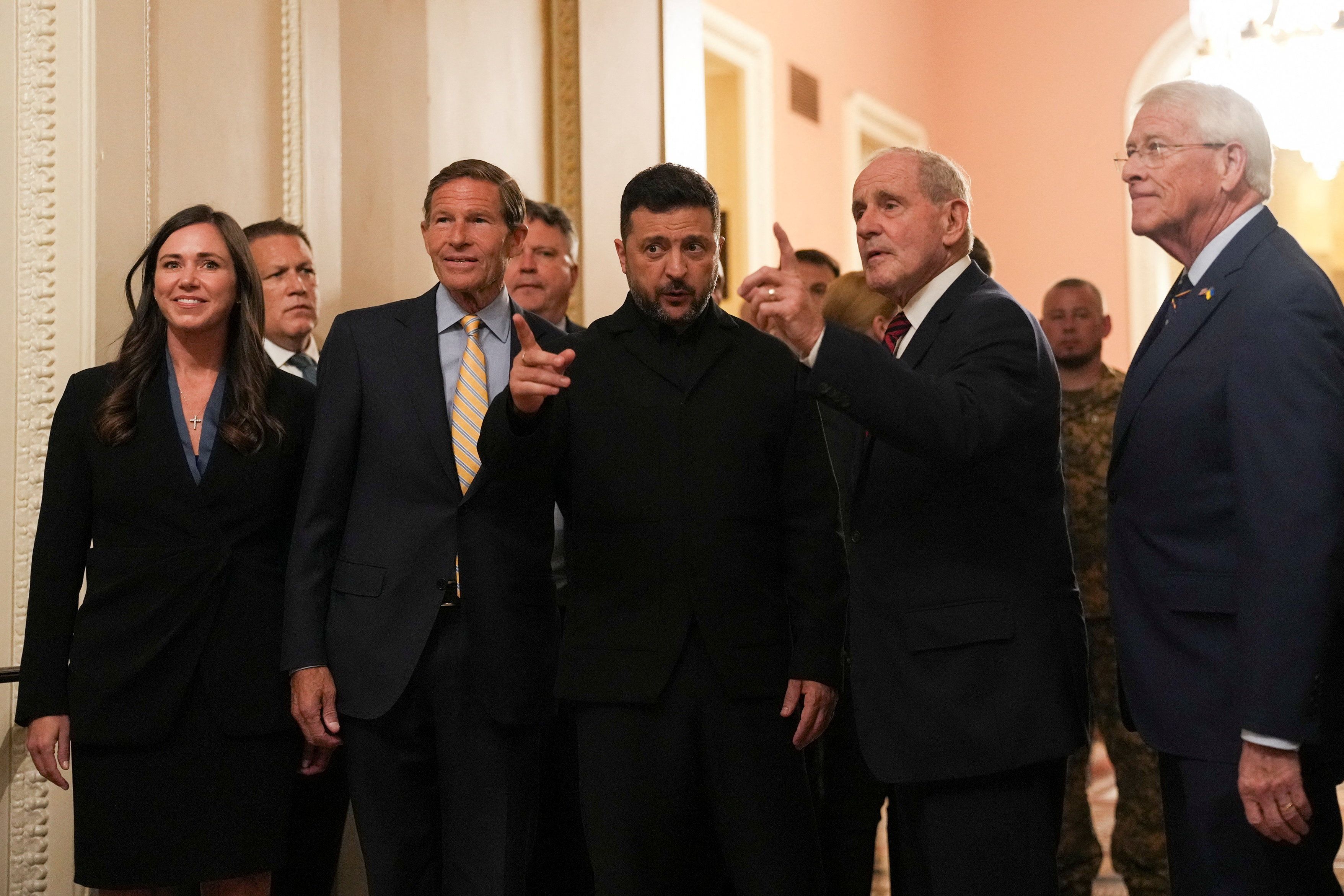 Volodymyr Zelenskyy at the Capitol