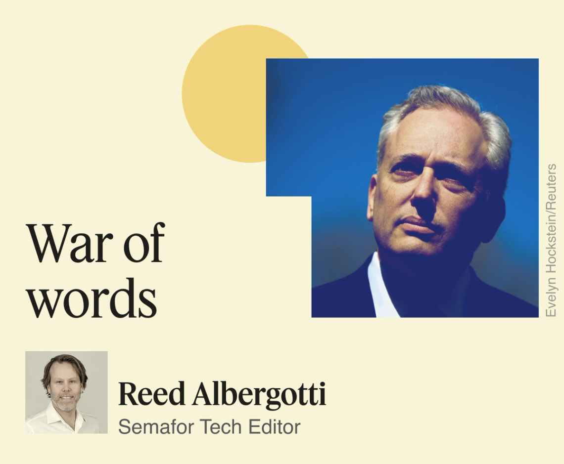 War of words