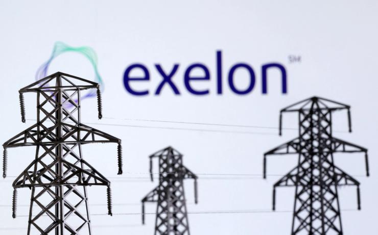 Exelon Corporation logo.