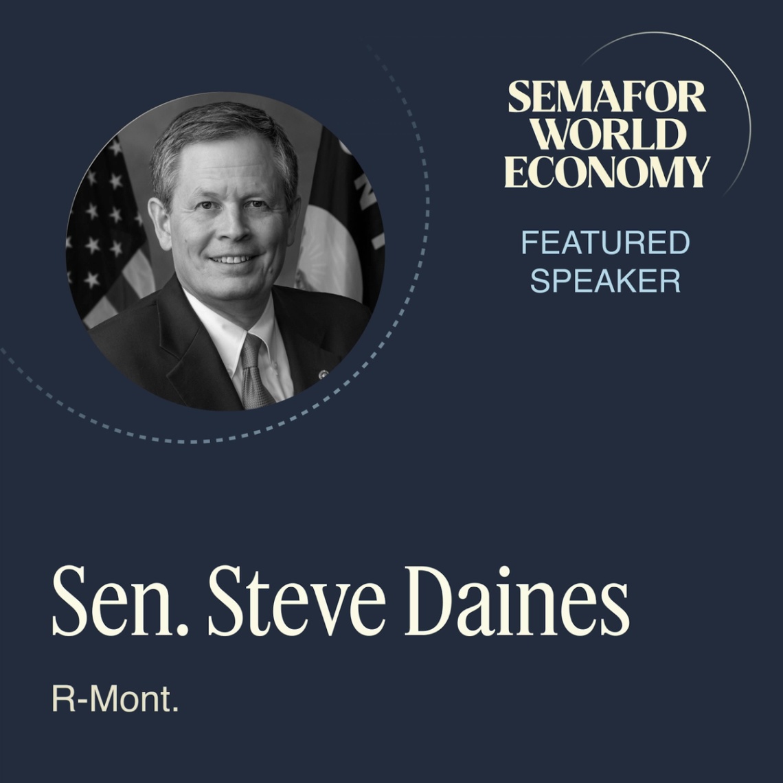 A graphic promoting Semafor’s World Economy Summit.