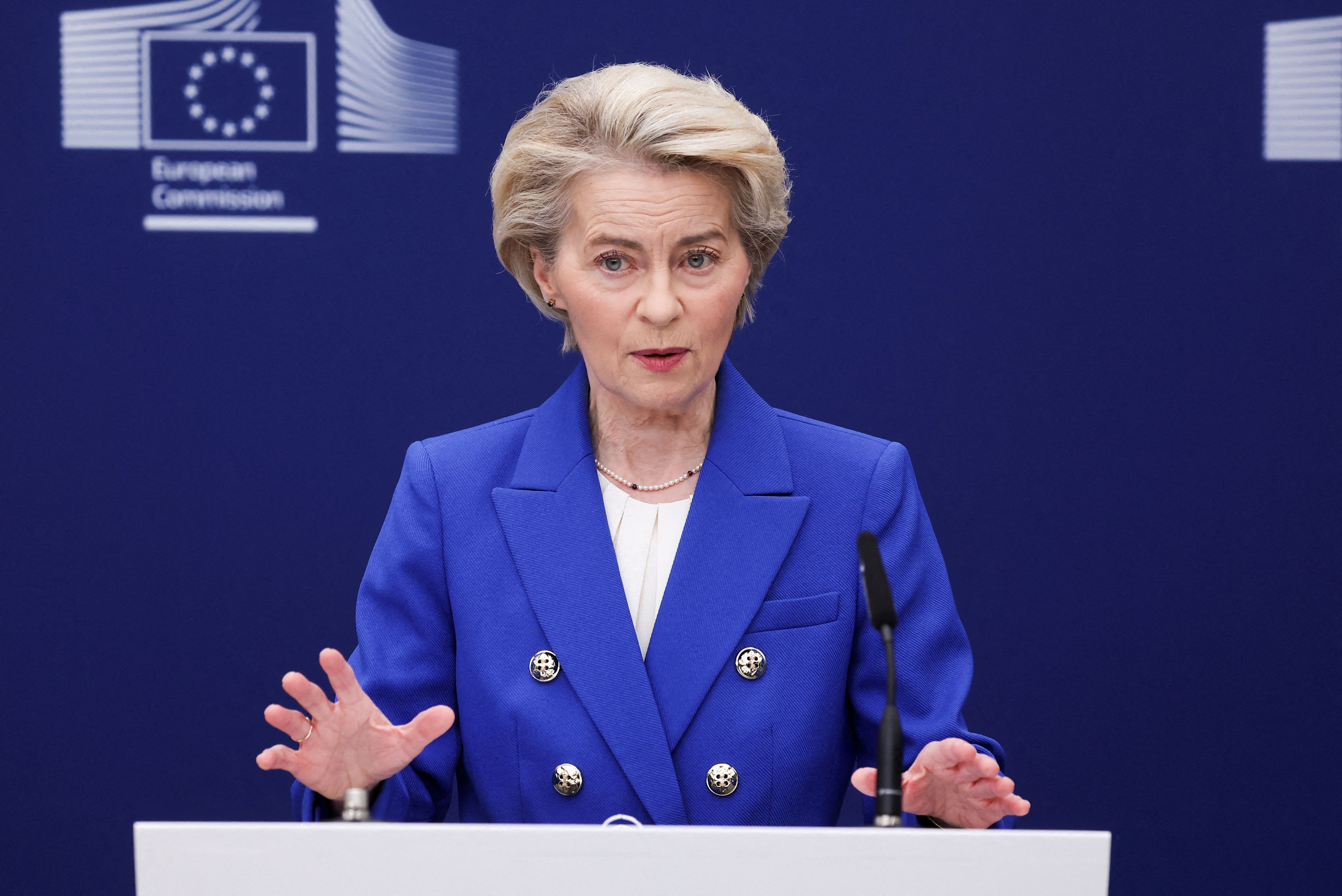 European Commission President Ursula von der Leyen