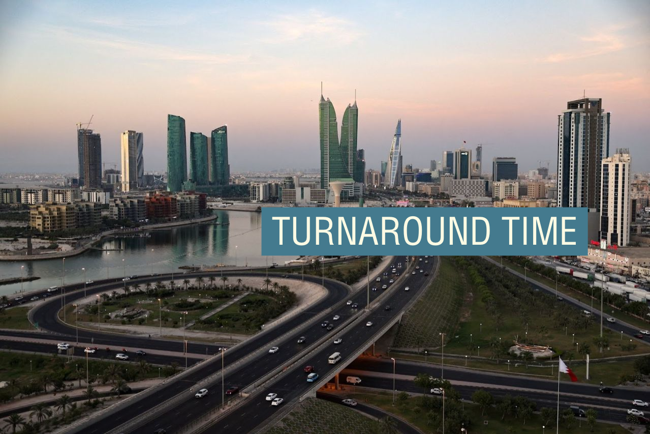 A general view of the skyline in downtown Manama, Bahrain, June 22, 2025.