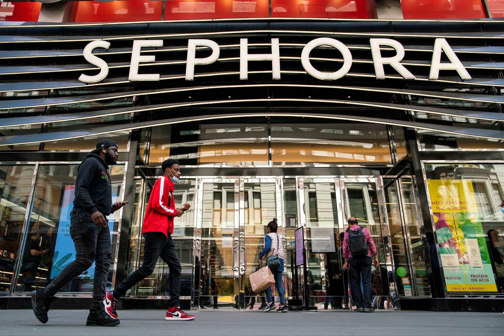 A Sephora store in New York. 