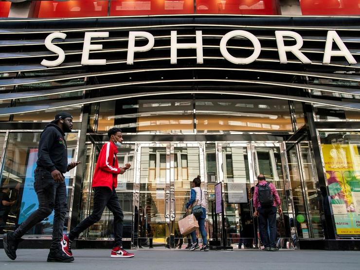 A Sephora store in New York.
