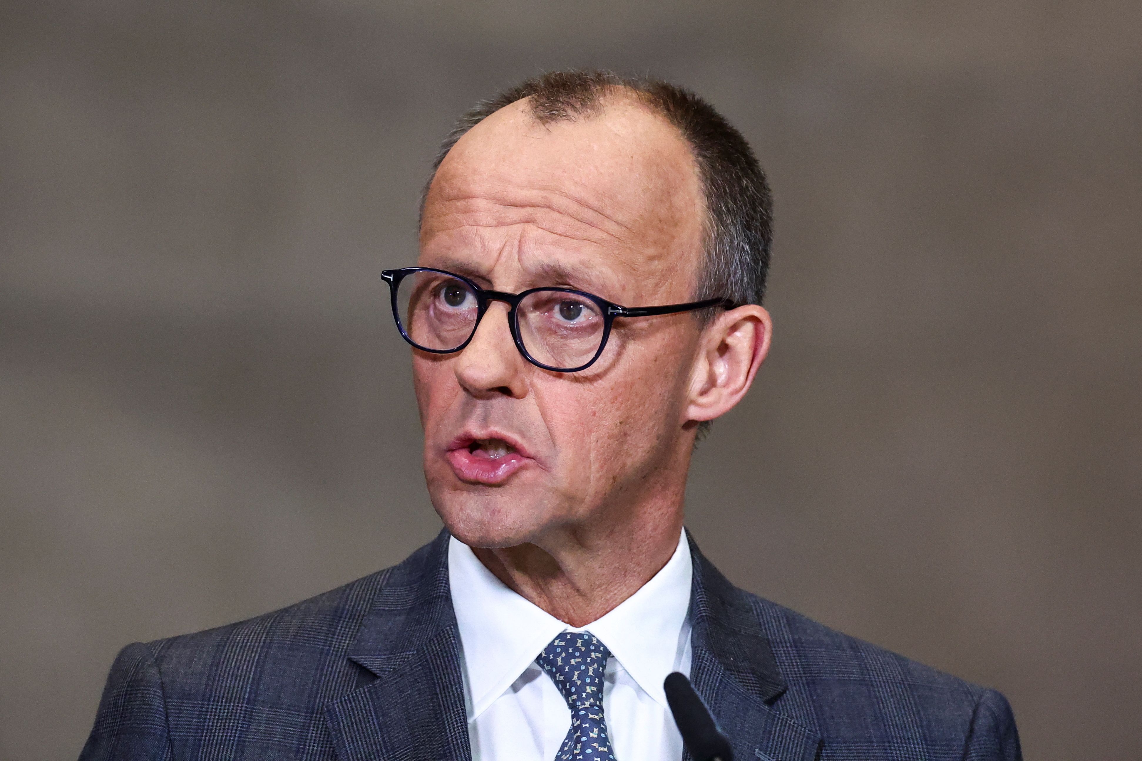 Chancellor-in-waiting Friedrich Merz
