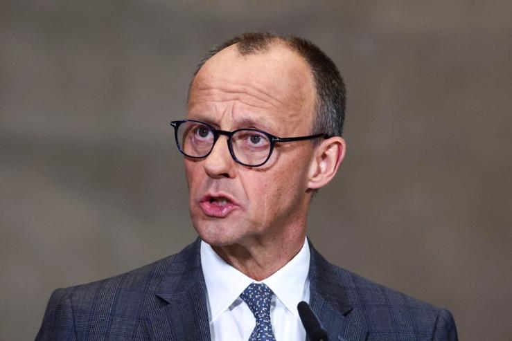 Chancellor-in-waiting Friedrich Merz