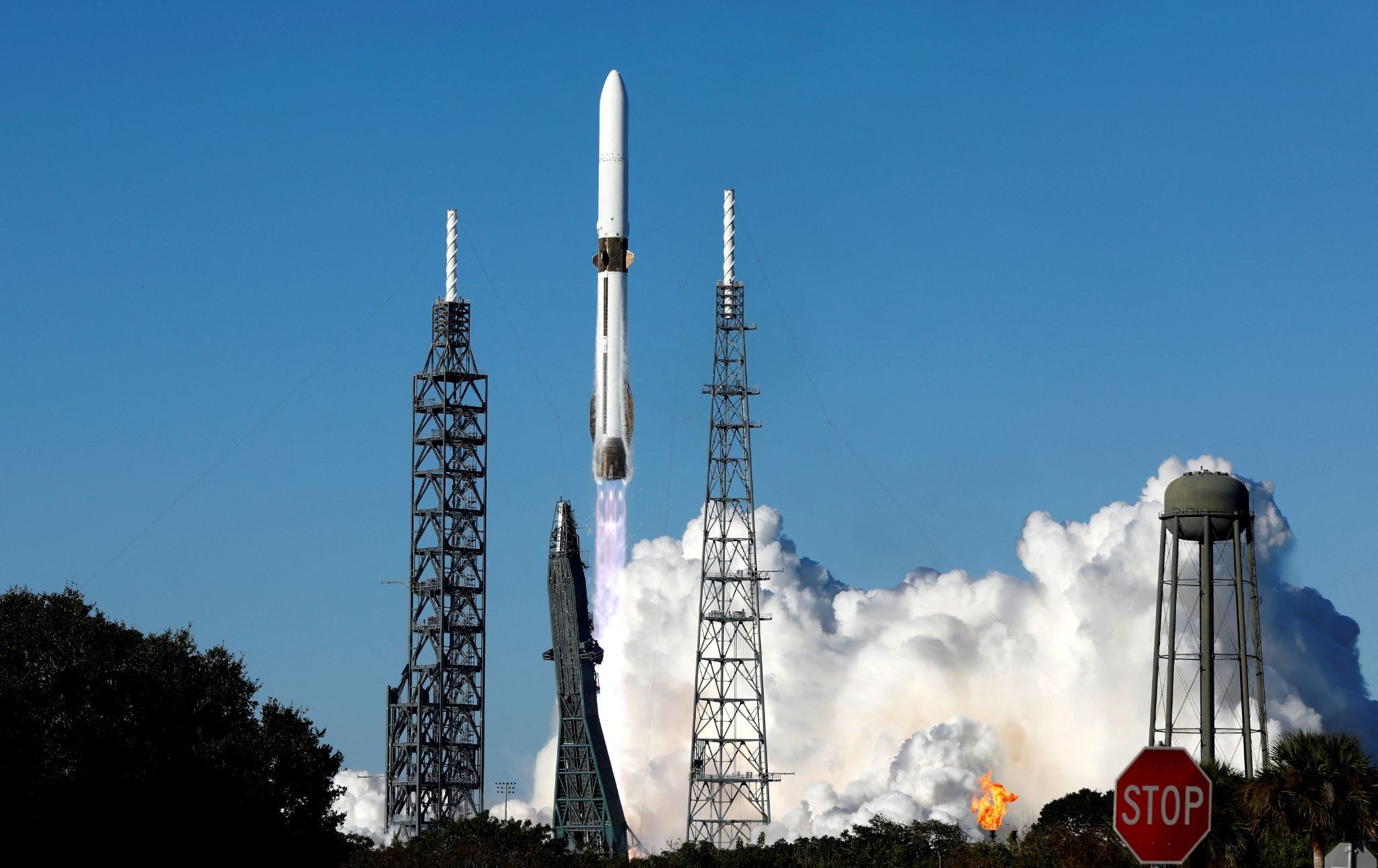 Blue Origin take-off