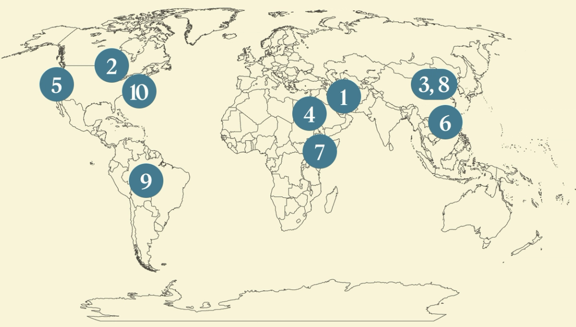 Semafor World Today map graphic