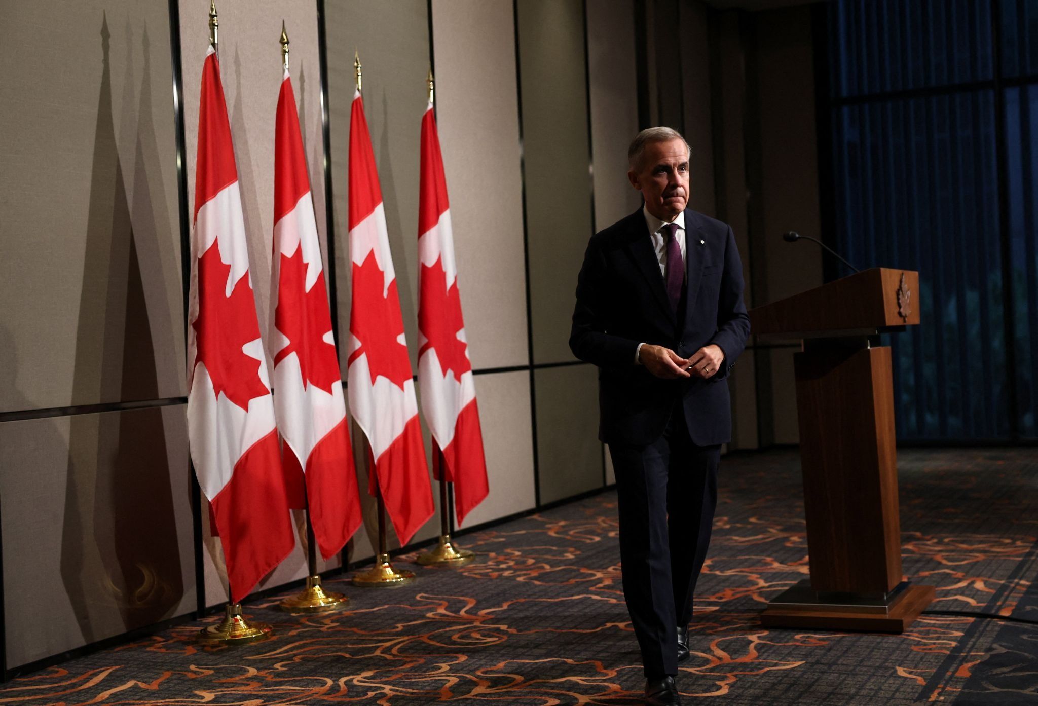 Canadian Prime Minister Mark Carney