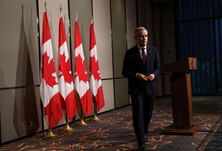 Canadian Prime Minister Mark Carney