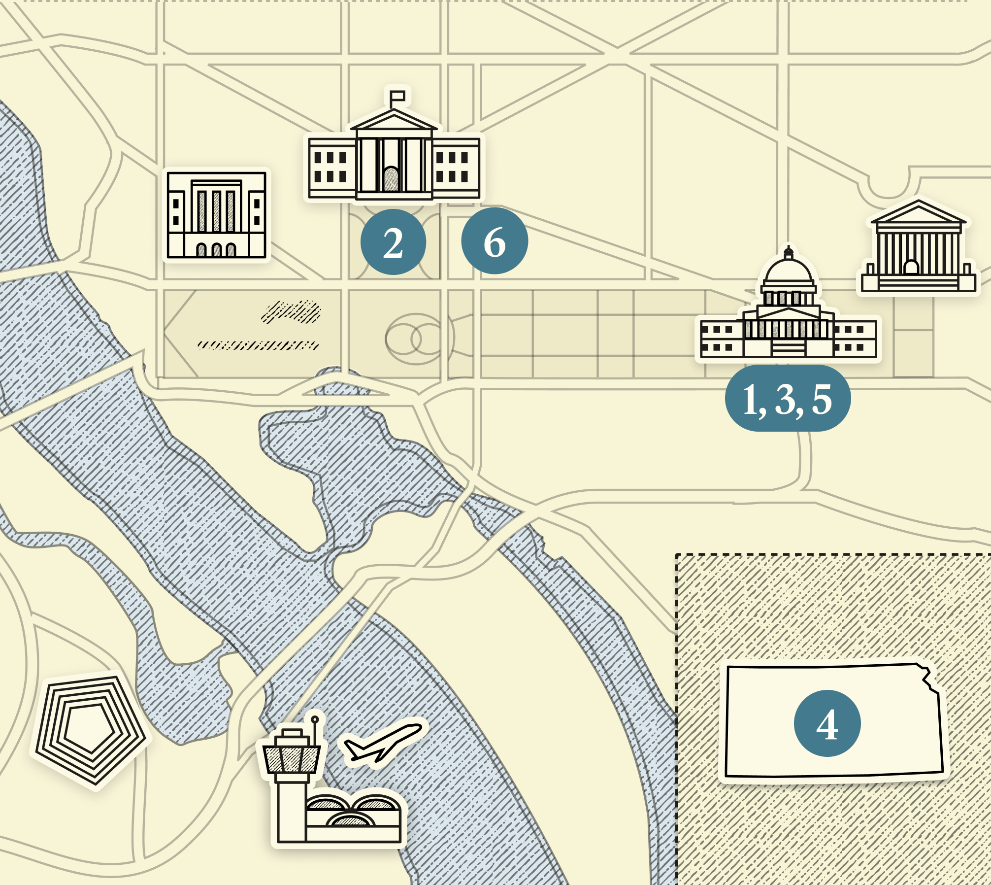 DC map