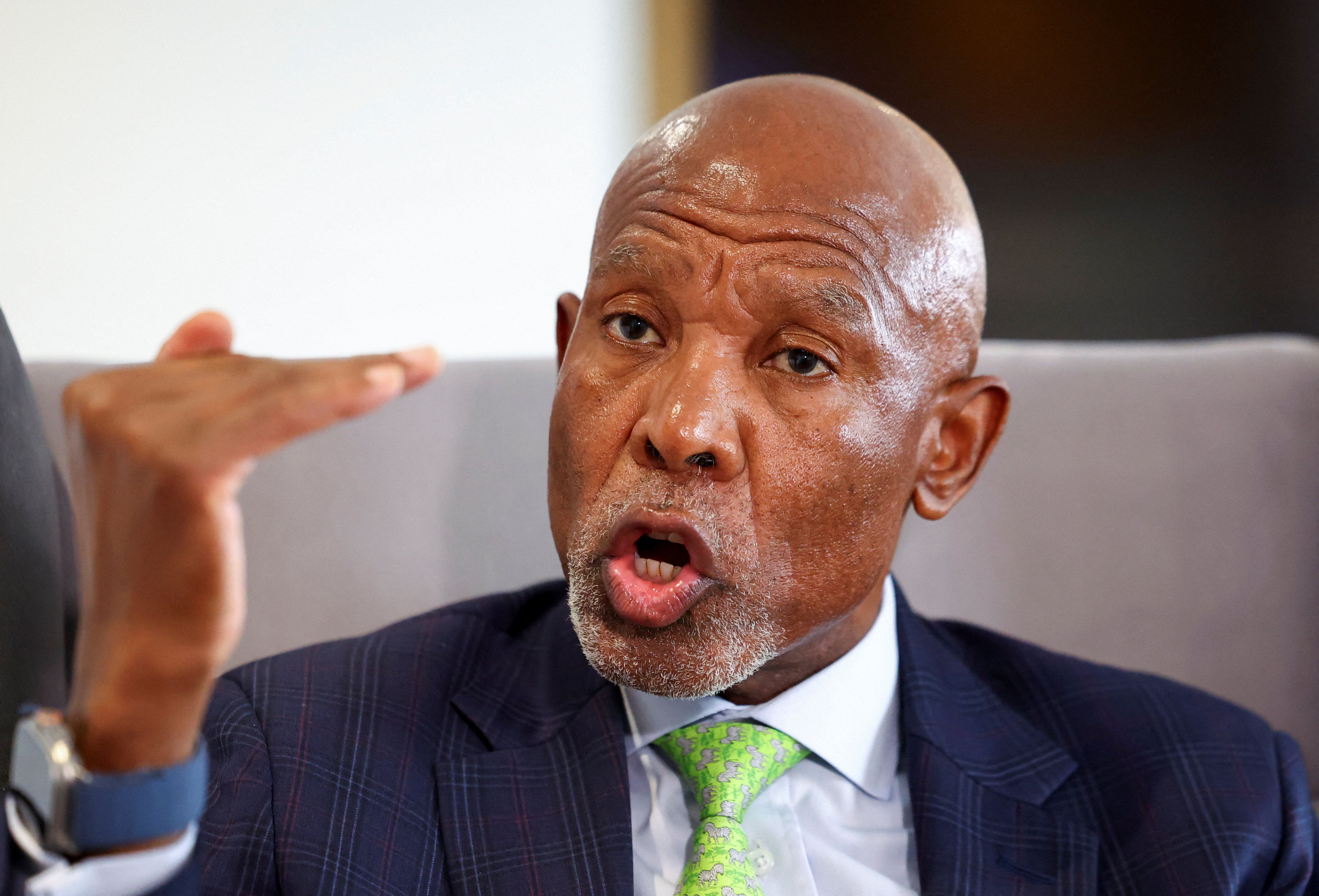 South African Reserve Bank Governor Lesetja Kganyago.