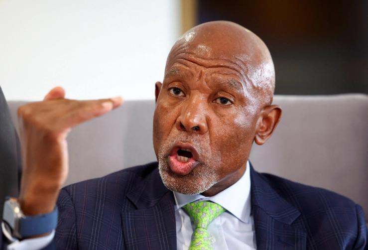 South African Reserve Bank Governor Lesetja Kganyago.