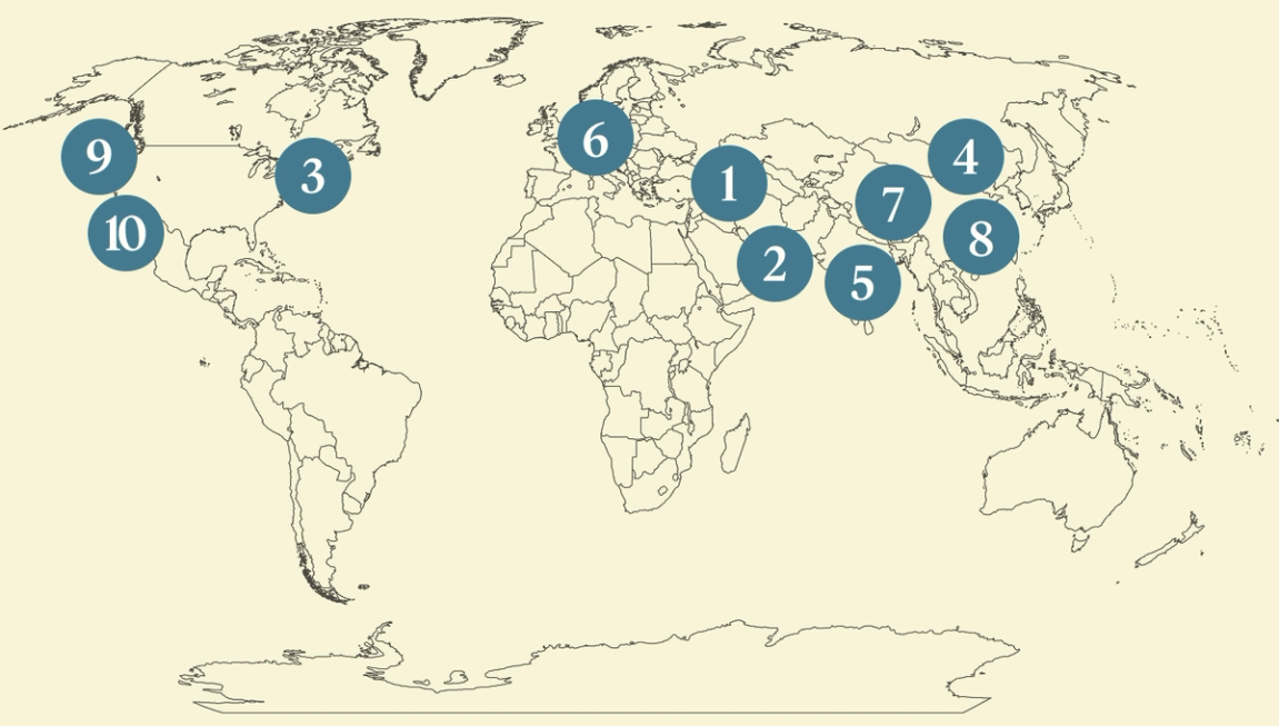 Semafor World Today map graphic