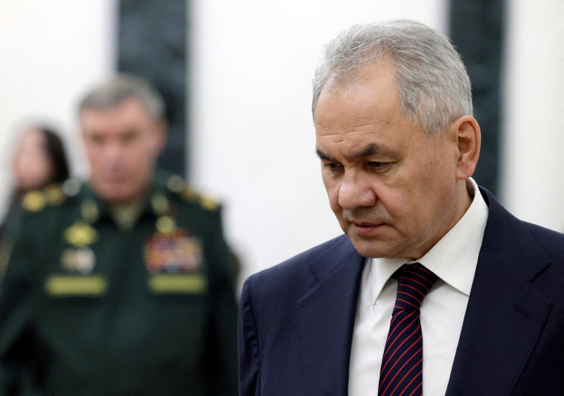 Russian Security Council's Secretary Sergei Shoigu.