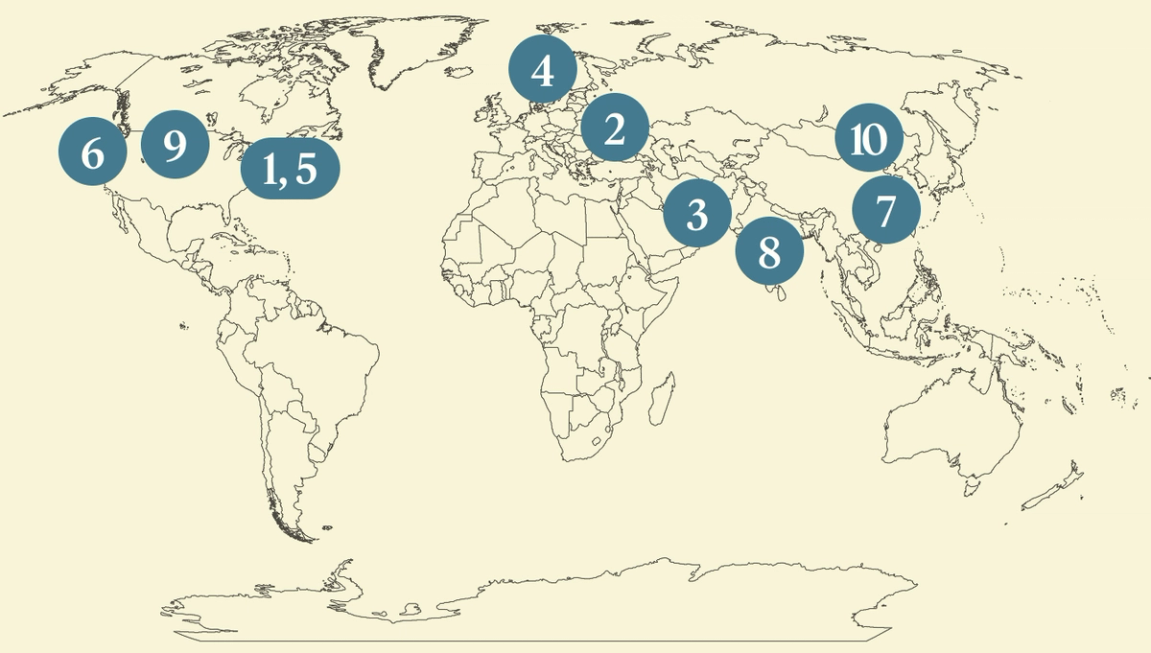 Semafor World Today map graphic
