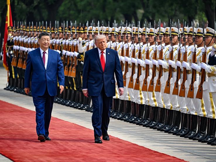 US President Donald Trump and President of China Xi Jinping