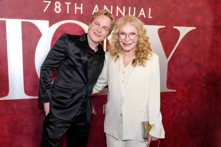 Ronan and Mia Farrow