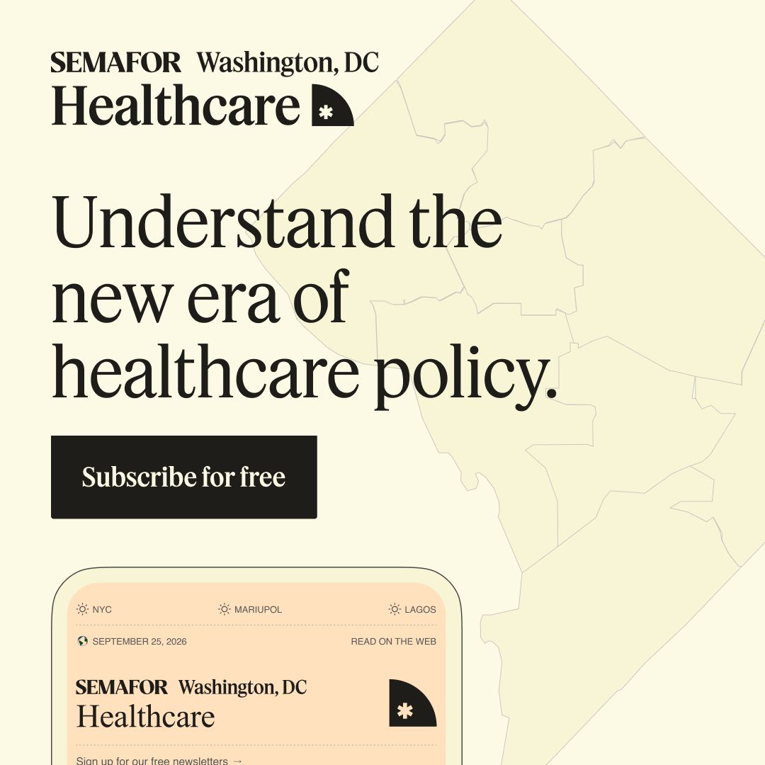 A graphic for Semafor Healthcare.