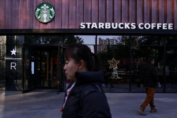 A Starbucks in Beijing.