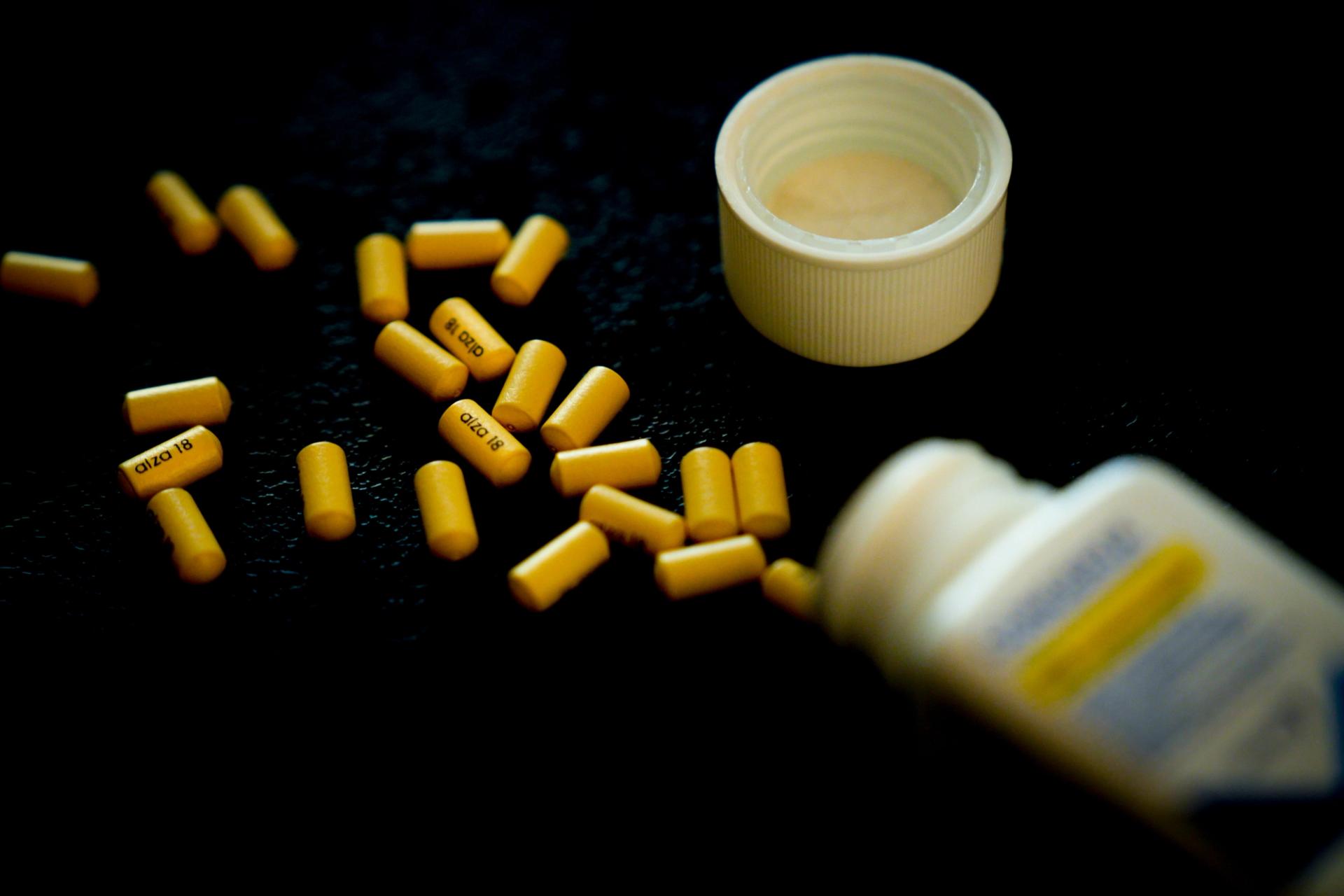 Concerta pills ADHD medication.