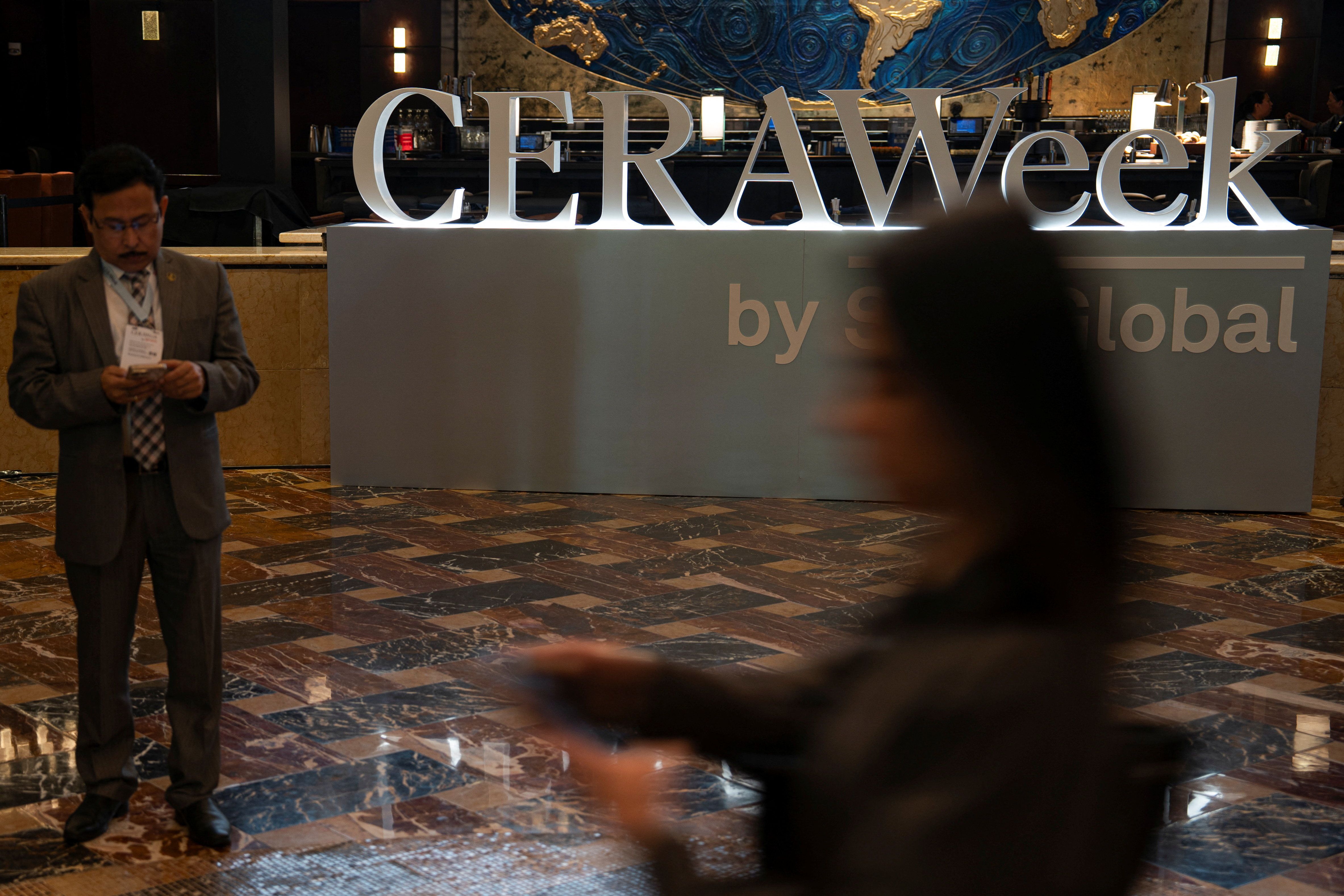 CERAWeek energy conference 2026 in Houston.