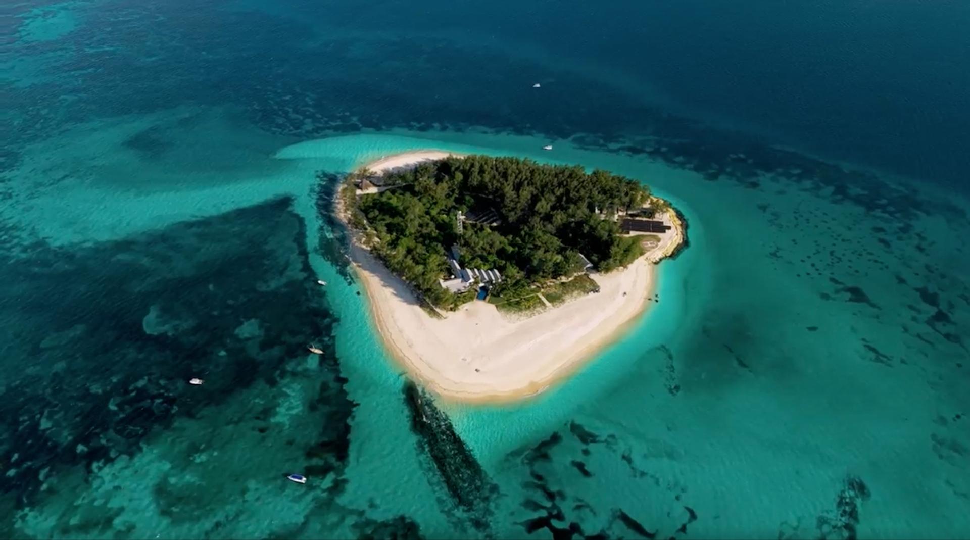 Thanda Island in Tanzania.