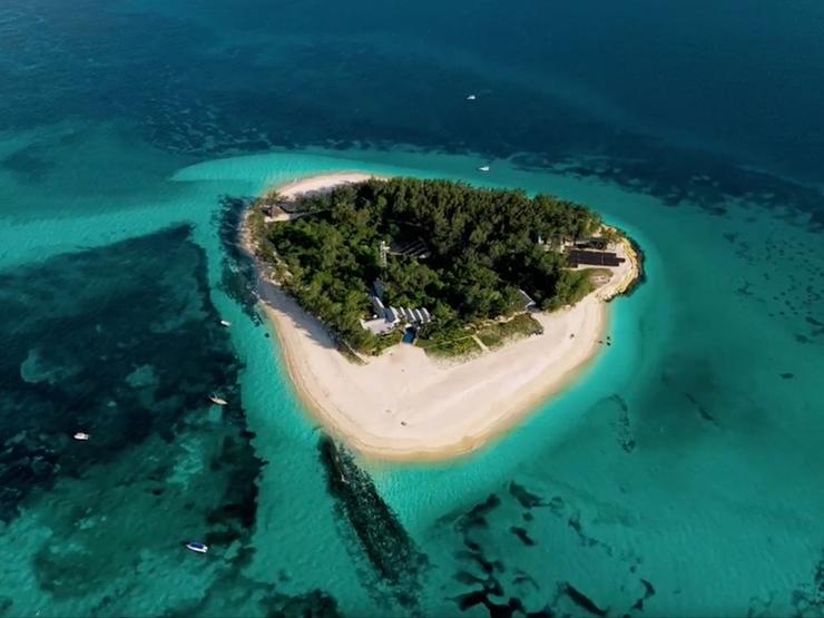 Thanda Island in Tanzania.