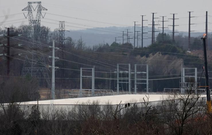 A data center in Virginia.
