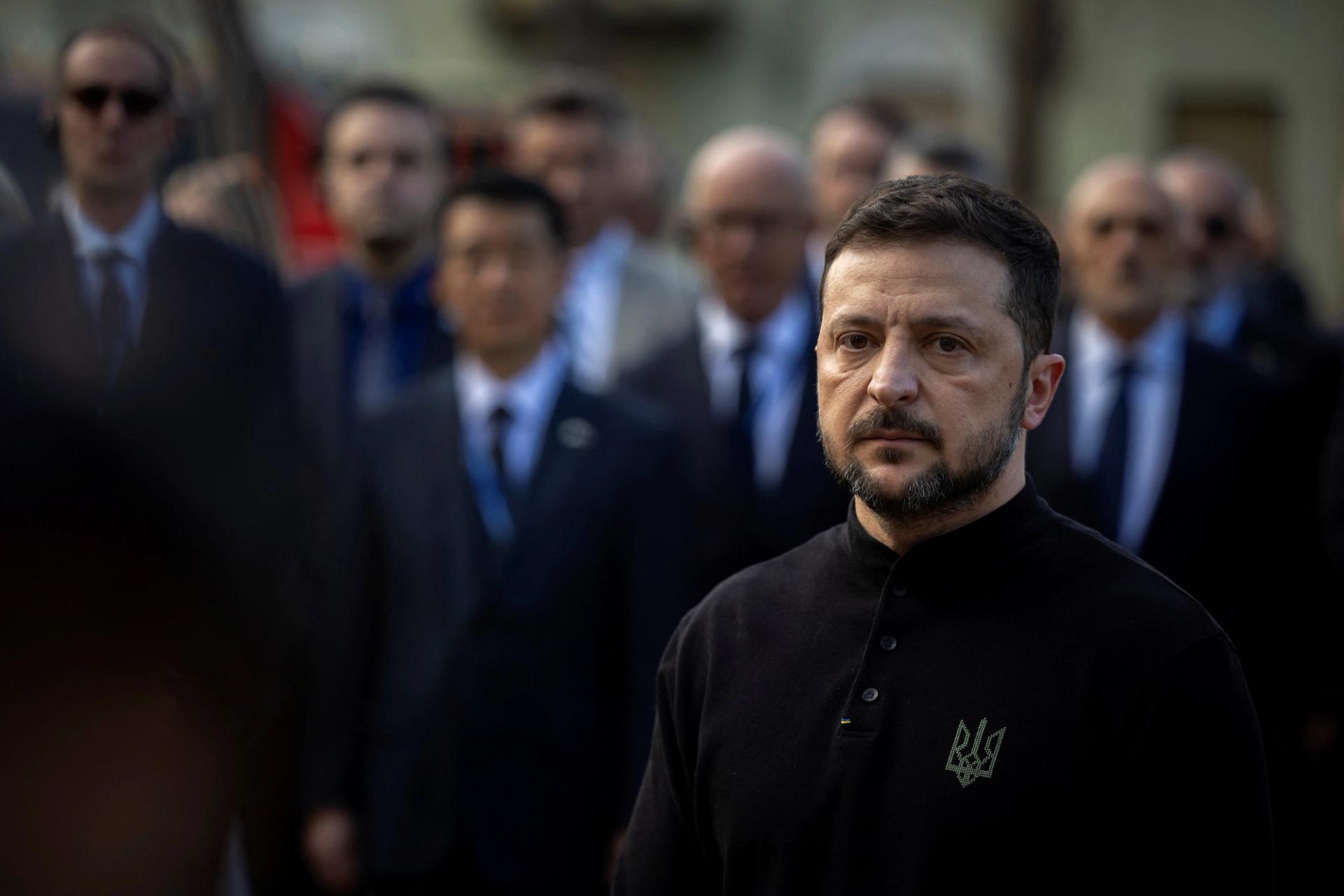 Volodymyr Zelenskyy. 