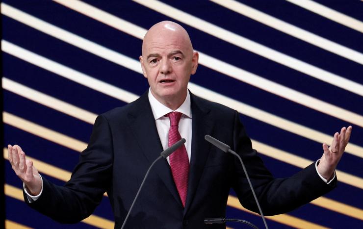 FIFA president Gianni Infantino