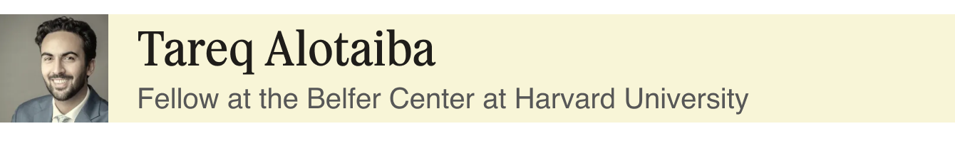 Tareq Alotaiba.