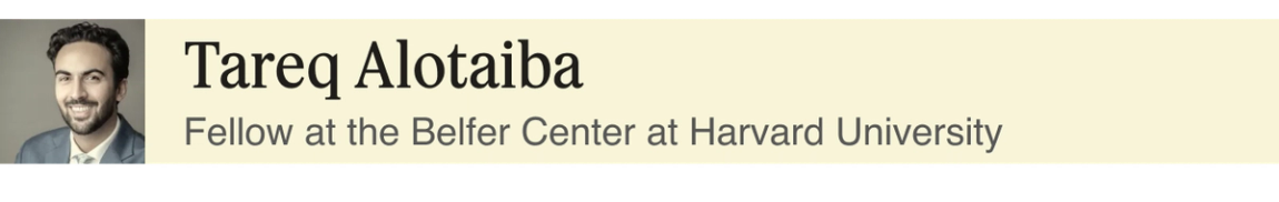Tareq Alotaiba.