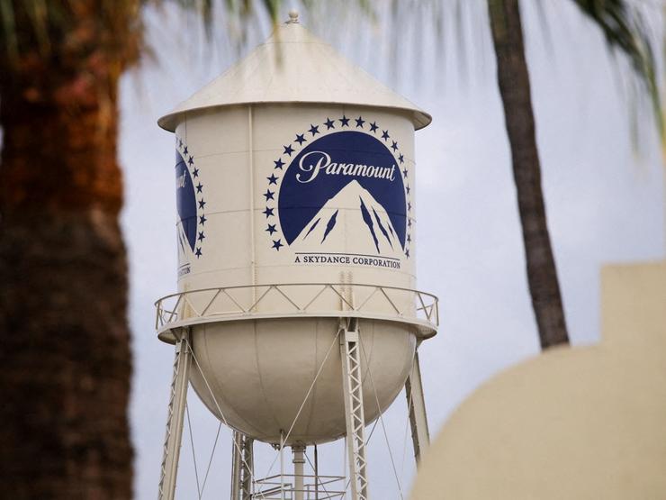 Paramount water tower