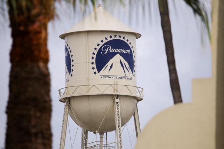 Paramount water tower