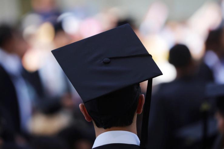Commencement ceremony at the Massachusetts Institute of Technology in Cambridge, Massachusetts.