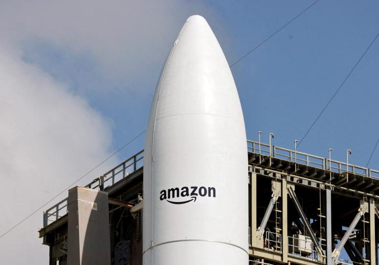 An Amazon rocket.