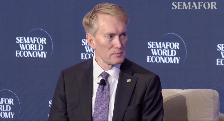 Sen. James Lankford at Semafor World Economy 2026.