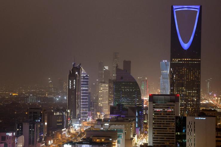 General view of Riyadh.