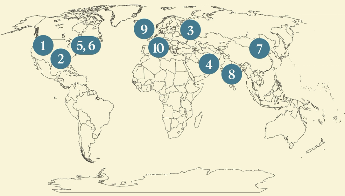Semafor World Today map graphic