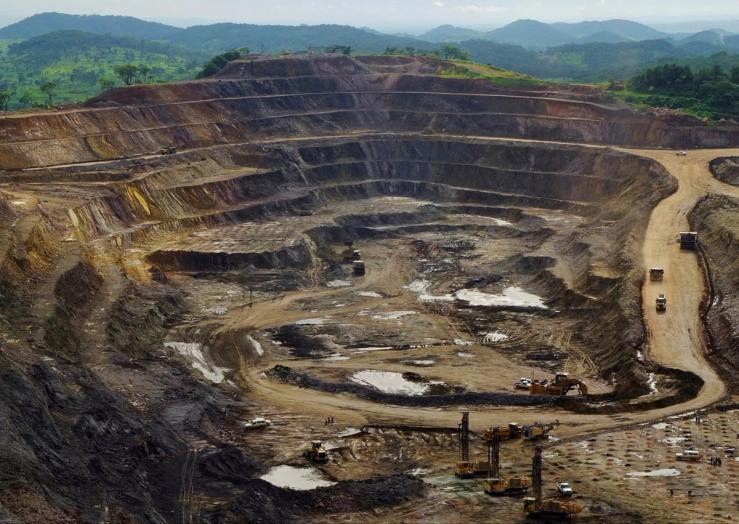 An open pit at Tenke Fungurume, a copper and cobalt mine in DR Congo’s south, in Jan. 2013.