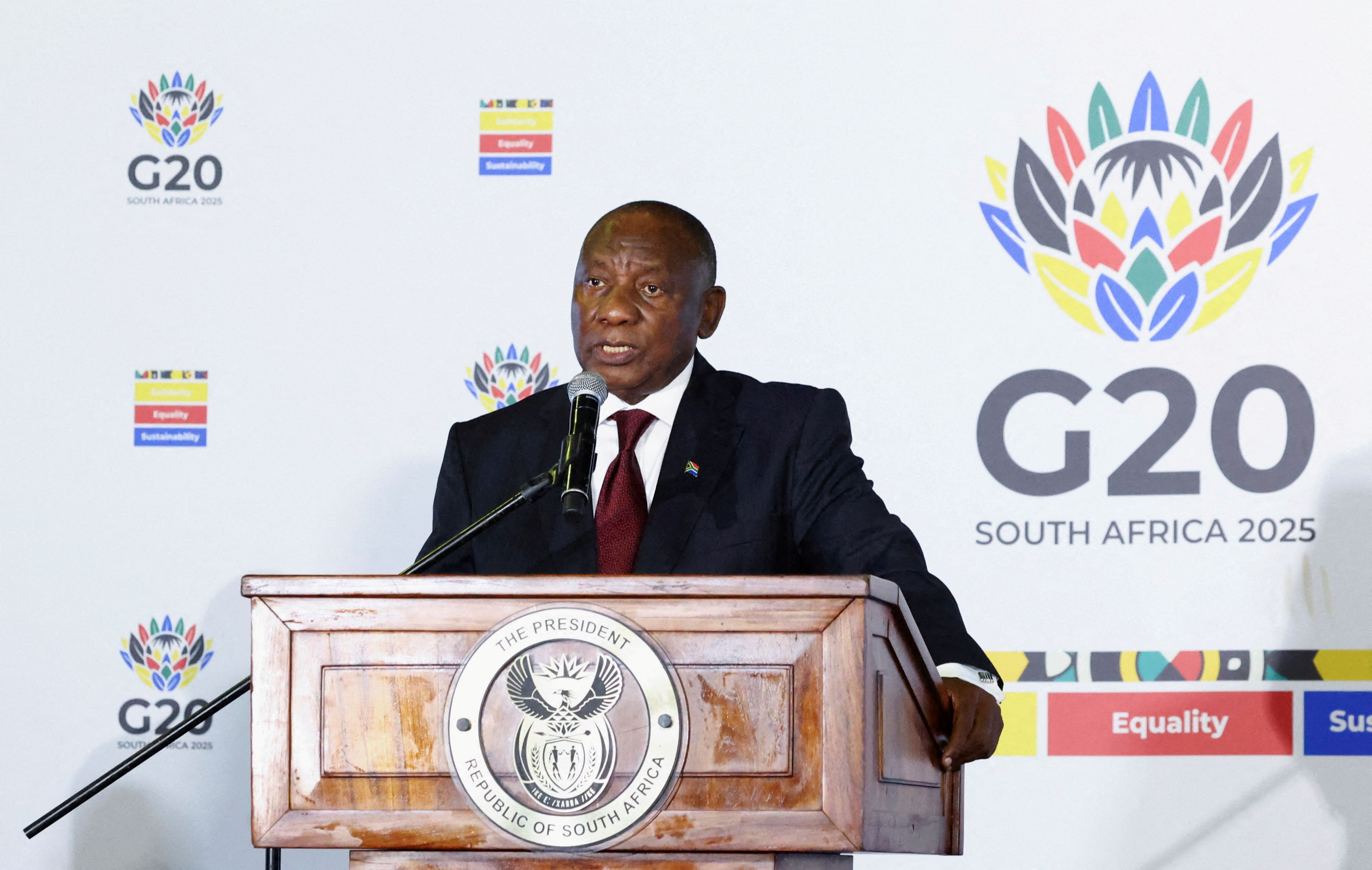 Cyril Ramaphosa at G20