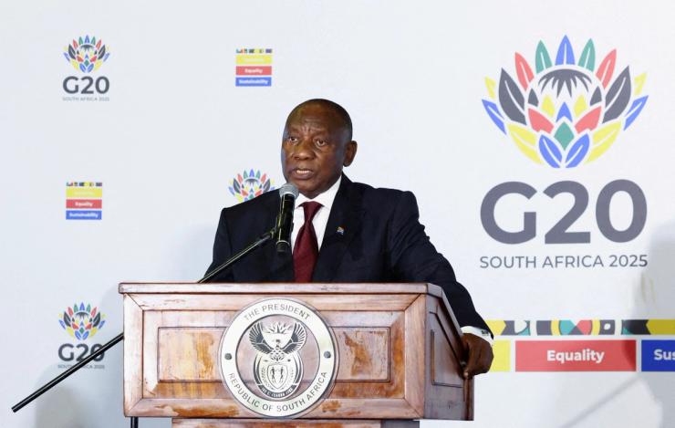 Cyril Ramaphosa at G20