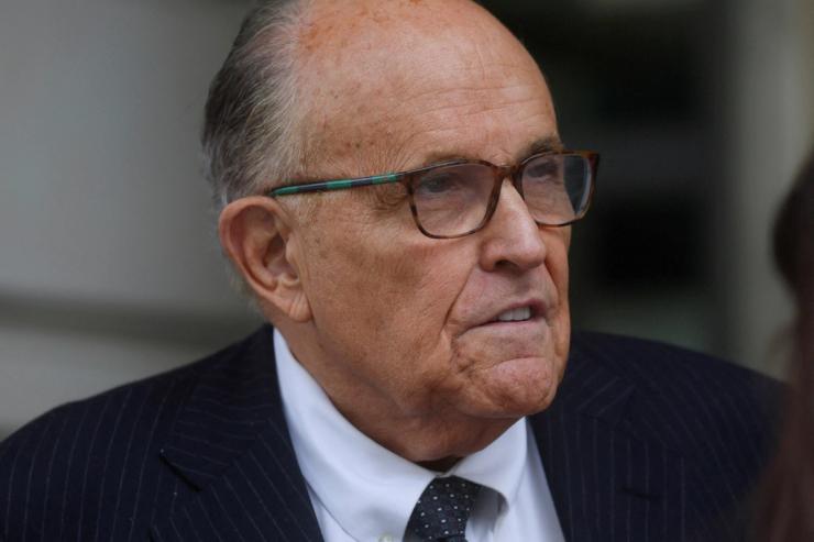 Former New York City Mayor Rudy Giuliani