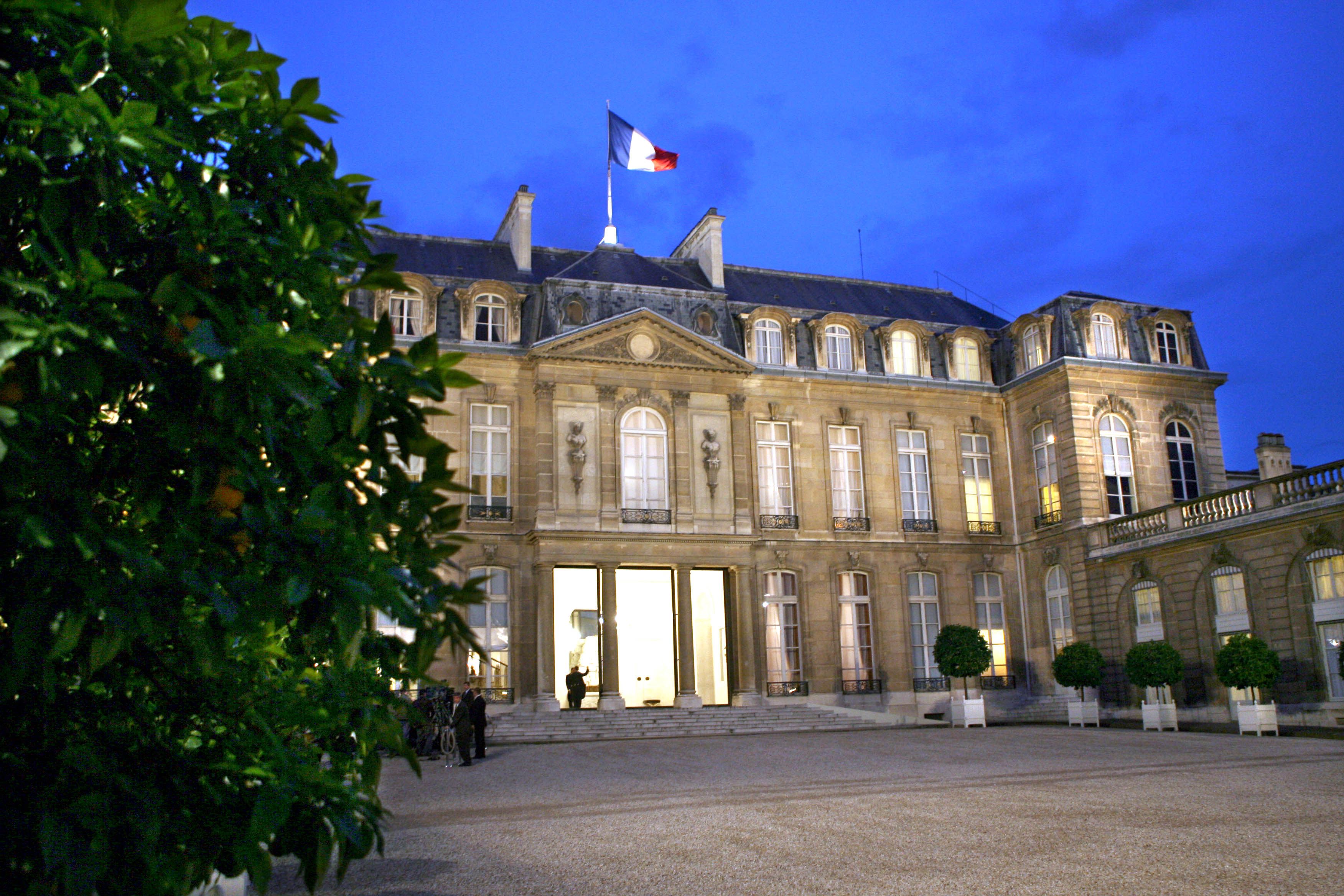Elysee Palace exterior