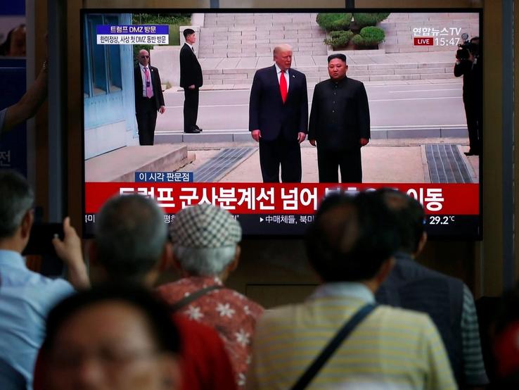 Kim and Trump