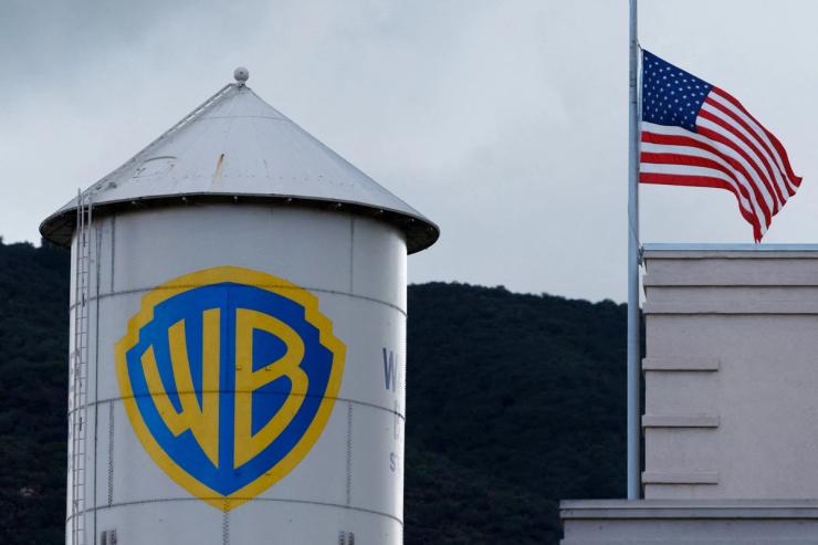 The Warner Bros. water tower