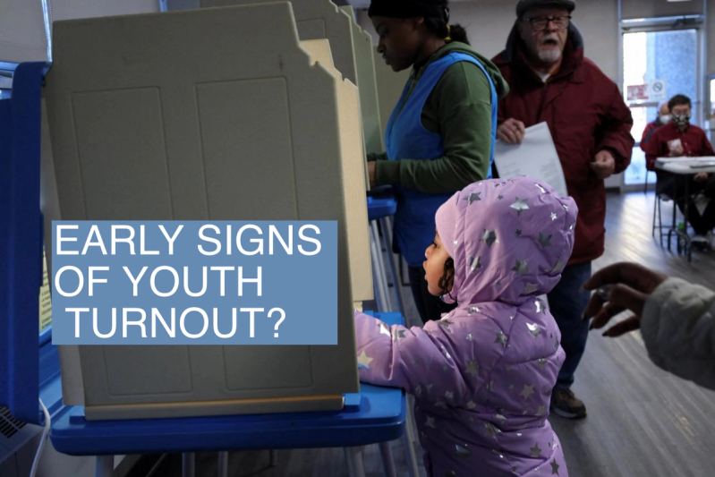 Voters cast their ballots at a polling station during midterm elections in Milwaukee, Wisconsin, U.S. November 8, 2022.