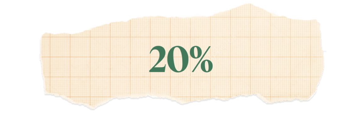 20%.