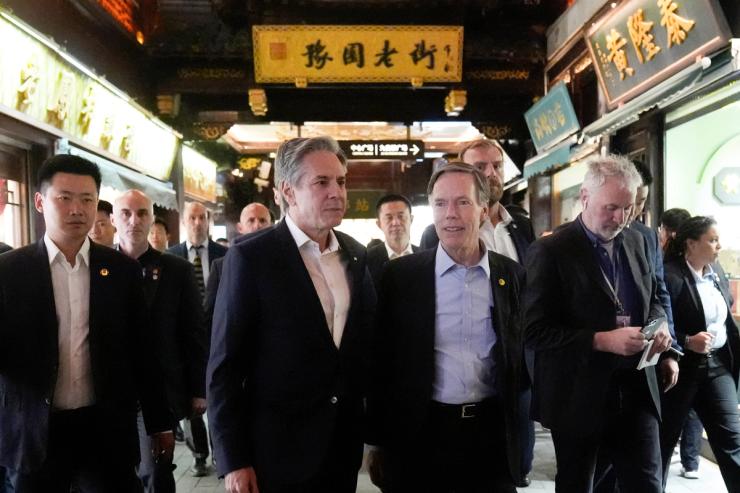 US Secretary of State Antony Blinken